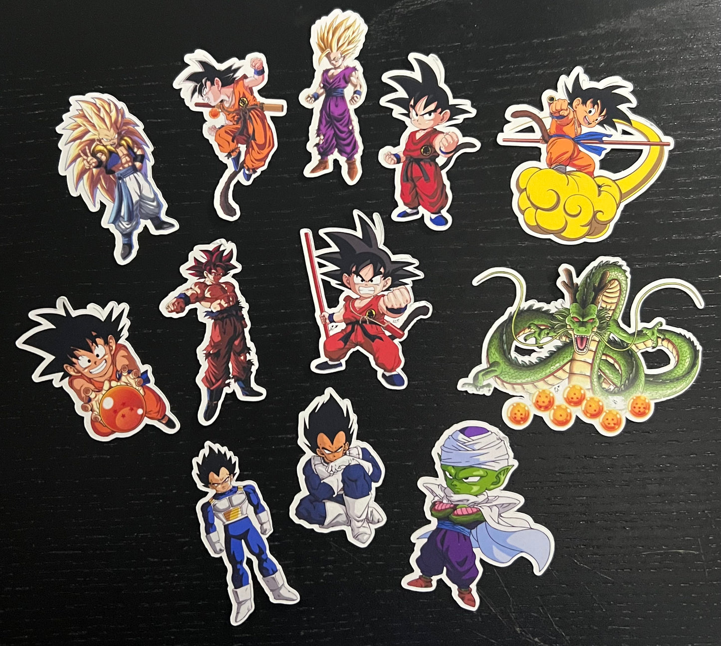 Personalized Dragon Ball cake topper. Goku cake topper. Custom Anime cake topper. Custom party decoration