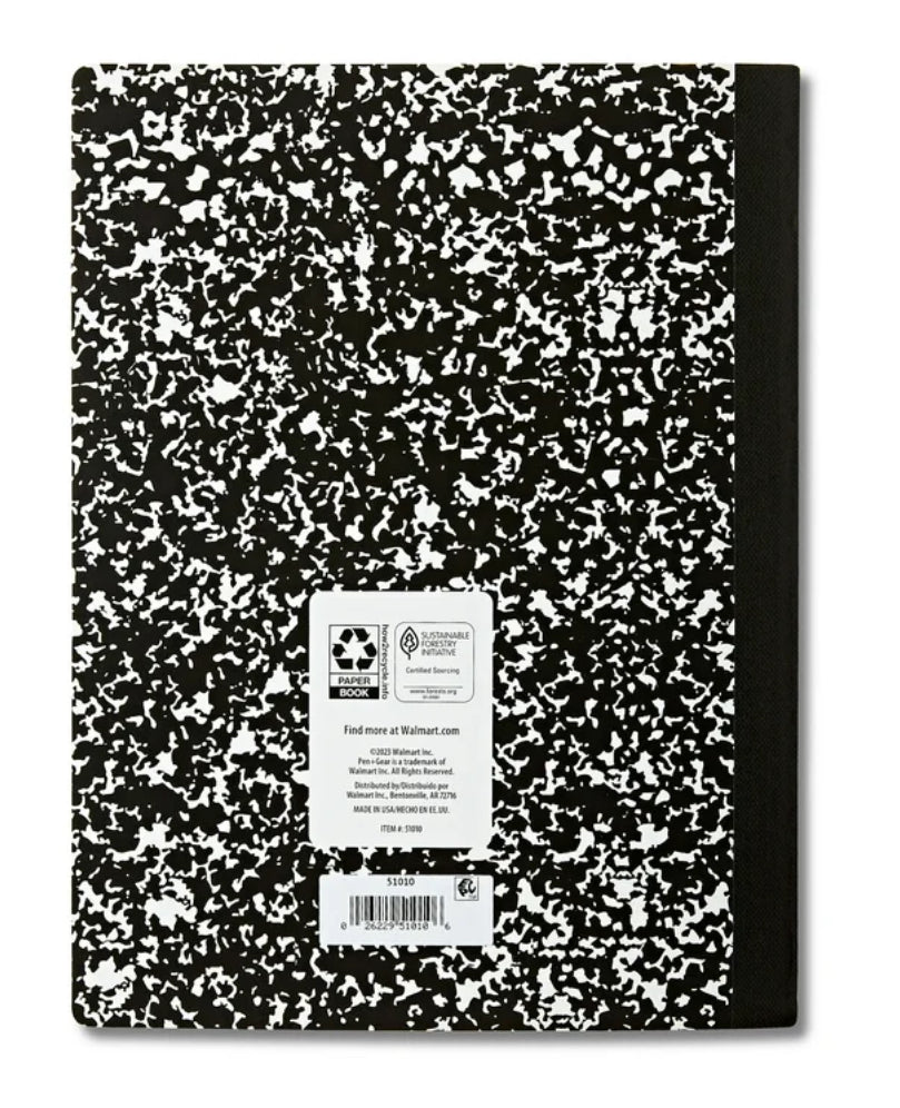 Dragon ball Z composition book.